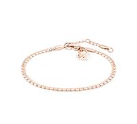 Armband ECHTZEIT "Schmuck Geschenk Edelstahl Armkette The Sleek One", rosa (roségoldfarben), Armbänder, Damen, 21cm, Edelstahl, Armband (10484404-0) roségoldfarben