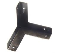 Eckenschutz aus Zinklegierung, 33 mm, Antik-Bronze, L-Halterungen für Holz, Schmuckkoffer, Verstärkungsplatten, Vintage-Stil, Holz (Bronze)