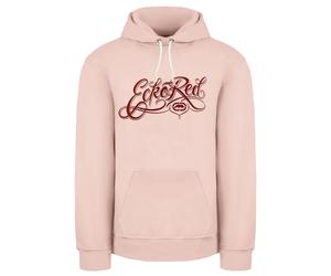 Ecko unltd. Langer Pullover hellrosa Damen Scarlett Hoodie EFM04804 Pulver rosa EU 42 / UK 14