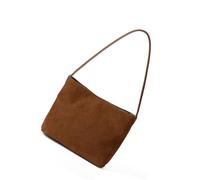 ECMQS Beuteltasche aus Wildleder mit weichem, | Geräumige Fächer für wichtige Dinge, Laptops, Arbeit, Pendeln, Freizeit, Outdoor, Reisen, große
