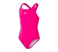 Speedo Mädchen ECO Endurance+ Medalist Badeanzug | Chlorbeständig | Recyclingmaterial | Bequeme Passform | Schwimmunterricht | Badeurlaub Badeanzug, Electric Pink, 11-12