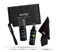 eco:fy Schuh Pflegeset, Schuhputzsets, Imprägnierspray Schuhe, Schuhpflege, Sneaker Reinigungsset mit Imprägnierspray + Sneaker Reiniger + Schuhbürste + Tuch