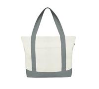 Eco Right Große Canvas Tote Bag Für Frauen Mit Reißverschluss & Innentasche, 100% Bio-baumwolle Reisenthel Shopper