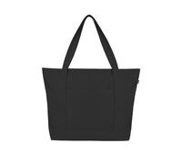 Eco Right Große Canvas Tote Bag Für Frauen Mit Reißverschluss & Innentasche, 100% Bio-baumwolle Reisenthel Shopper