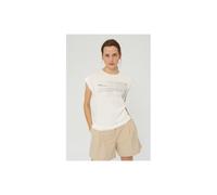 Ecoalf Harbour Graffic T-Shirt Woman Off White weiß