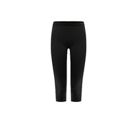 ecoBAMBOO Capri Leggings aus Bambus Viskose Funktionshose für Damen & Herren (Schwarz, M-L)