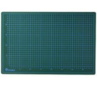 Ecobra Profi-Schneidematte 704530 – 5-lagig, 45 x 30 cm, Grün/Schwarz