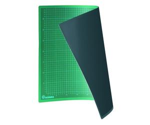 Ecobra Schneidematte A3 Twin-Cutting-Mat grün/schwarz