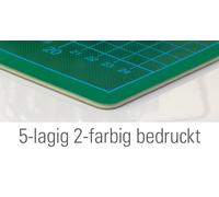 Ecobra Schneidematte A4 Twin-Cutting-Mat grün/schwarz