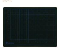 Ecobra Schneidunterlage 30x22cm 5-lagig grün/schwarz