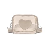 EcoGleam Clear Jelly Mini Crossbody Bag Women Square Shoulder Purse (Green) | EcoGleam Clear Jelly Mini Crossbody Bag Green Square Shoulder Purse 5pcs 1 x Crossbody Bag