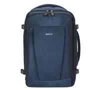 ECOHUB Rucksack 40x20x25 Ryanair Handgepäck 13 Taschen Reiserucksack Flugzeug Carry-ons Wasserdichter Rucksack Damen Klein PET-Recycelte Umweltfreundliche 20L,Patentiert(Blau)