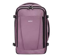 ECOHUB Rucksack 40x20x25 Ryanair Handgepäck 13 Taschen Reiserucksack Flugzeug Carry-ons Wasserdichter Rucksack Damen Klein PET-Recycelte Umweltfreundliche 20L,Patentiert(Rosa)
