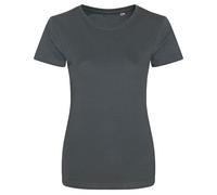 Ecologie by AWDis Cascades Organic Women´s T - Shirt Rundhals Bio - Baumwolle Vegan Charcoal L