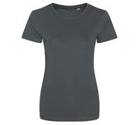 Ecologie by AWDis Cascades Organic Women´s T - Shirt Rundhals Bio - Baumwolle Vegan Charcoal S