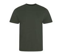 Ecologie by AWDis Cascades Unisex T - Shirt Rundhals Bio - Baumwolle Vegan Olive Green M