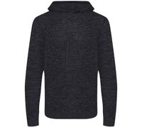 Ecologie - "Iguazu" Kapuzenpullover für Herren, Nachhaltig, Jerseyware (Holzkohle/Schwarz) L