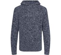 Ecologie - "Iguazu" Kapuzenpullover für Herren, Nachhaltig, Jerseyware (Marine/Grau meliert) 2XL