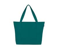 Ecoright Canvas Tote Bag for Women with Zip & Inner Pocket, 100% Organic Cotton Tote Bags for Men, Shopping, Beach