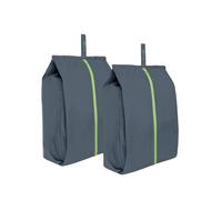 Ecoright(Pack of 10) Shoe Bags for Travel, Set of 2, 100% Recycled Water-Resistant Zipper Pouch Bags, Shoe Bags for Storage, Travel Essentials for Men & Women