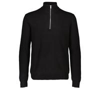 Troyer LINDBERGH, Damen, Gr. S, schwarz, Strick, Obermaterial: 52% Viskose, 26% Polyester, 22% Polyamid, unifarben, relaxed fit hüftbedeckend, Rundhals, Bündchen, Pullover Troyer, aus Viskose und mit