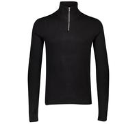 Troyer LINDBERGH, Herren, Gr. XXL, schwarz, Obermaterial: 80% Viskose, 20% Nylon, unifarben, regular fit taillenbedeckt, ohne Ausschnitt, Rippbündchen, Pullover Troyer, mit Troyerkragen (41928069-XXL)