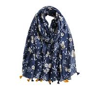 Ecroon Damen Stolen Schal Kopftücher Halstuch Festlich Stola Sommer Schal Sonnenschutz Scarf für Sandstrand (One size, I)