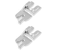 ECSiNG 2 Stück 3 Mm Rollsaumschneider IDT für Nähmaschinen 820249096 Kompatibel mit Pfaff Ambition Modellen