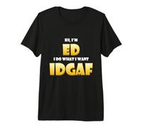 Ed Costume IDGAF Cute Personalized First Name Eddy IDGAF Premium T-Shirt