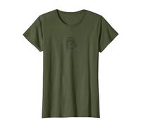 Ed Sheeran Daytime Nighttime T-Shirt, Damen, Olivgrün, XS