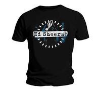 Ed Sheeran Herren T-Shirt Schwarz Schwarz Gr. M, Schwarz