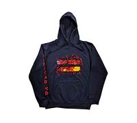 Ed Sheeran Kapuzenpullover Equals Logo Nue offiziell Unisex Navy Blau Pullover M