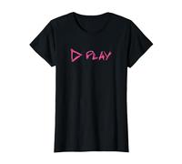 Ed Sheeran Official Amazon Exclusive Play T-Shirt, Damen, Schwarz, XL