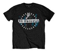 Ed Sheeran - T-Shirt # Xxl Unisex Black # Dashed Stage Photo