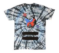 Ed Sheeran Yin and Yang Butterfly Dye Wash T Shirt S