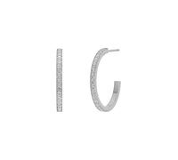 EDBLAD Creolen GLOW CREOLES MINI Medium Steel silber