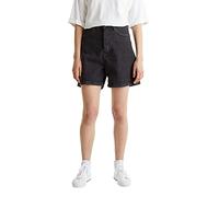 edc by ESPRIT Damen Jeans-Shorts 040cc1c305, 912/Black Medium Wash, 30W