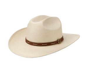 Edcouch Western Toyo Strohhut by Stetson natur XL (60-61 cm)