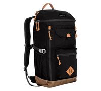 Eddie Bauer Bygone Rucksack mit Au entaschen und Laptop-kompatibler H lle, Schwarz, 30 l