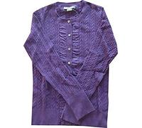 Eddie Bauer Cardigan Strickjacke Damen Lila meliert Gr. M