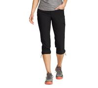 Eddie Bauer Damen Capri Hose, Black Rainier, 50