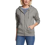 Eddie Bauer Damen Cozy Camp Full Zip Long Sleeve Hoodie Kapuzenpullover, Htr Grey, S