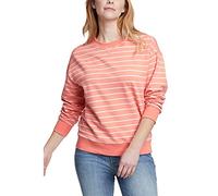 Eddie Bauer Damen Cozy Camp Sweatshirt - Bedruckt, Gr. L (42/44), Helles Apricot
