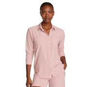 Eddie Bauer Damen Departure 3.0 Langarmshirt, Lt Plum, Large