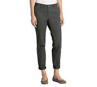 Eddie Bauer Damen Legend Wash Boyfriend-Hose - Slim Hose, per Pack Grau (Karbon 032), W42/L31(Herstellergröße: 20)