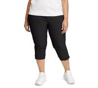 Eddie Bauer Damen Rainier Capri, Schwarz, 36