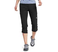 Eddie Bauer Damen Rainier Capri, Schwarz, 42