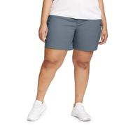 Eddie Bauer Damen Rainier Shorts, Grau (Graphite//Nature's Delight), 40
