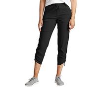 Eddie Bauer Damen Sightscape Horizon Jogger Caprihose, Gr. 8 (38), Schwarz