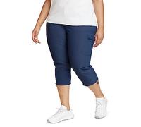 Eddie Bauer Damen Wanderhose Lässige Hose, Mittel-Indigo, 54 Mehr
